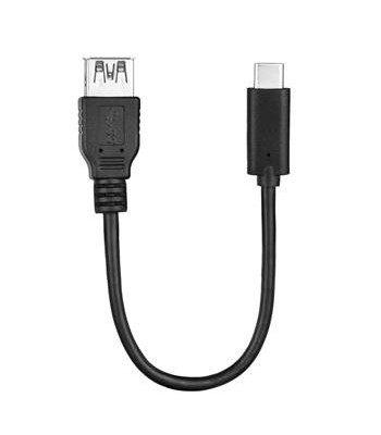 Adaptér OTG USB-C/USB černý